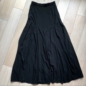 Urban Outfitters BDG Semi Sheet Maxi Skirt- Black